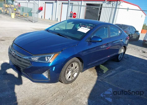 2019 Hyundai Elantra Value Edition z USA, uszkodzony, nr VIN 5NPD84LF5KH450380